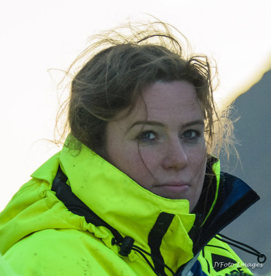 Young Norwegian Woman - Working as a Boat Deckhand