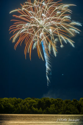 North Hero, Vermont Fireworks From The Gut