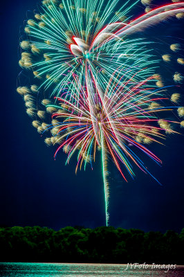 North Hero, Vermont Fireworks From The Gut