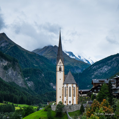  St. Vincent Chapel inThe Village of Heiligenblut am Groglockner
