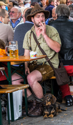 Drinking Beer in Munich