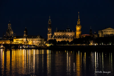 Approaching Dresden Along the Elbe River