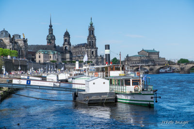 Elbe Riverside View of Dresden