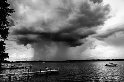 Summer Storm North of The Gut