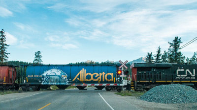 Alberta Alien Train Car