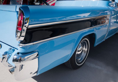 Blue Chevy Cameo Rear End