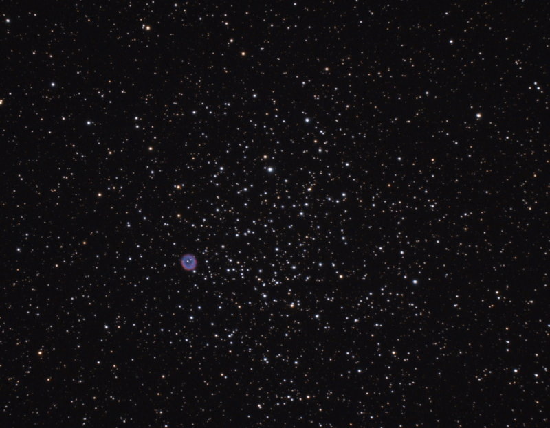 M46 with Planetary Nebula NGC 2438