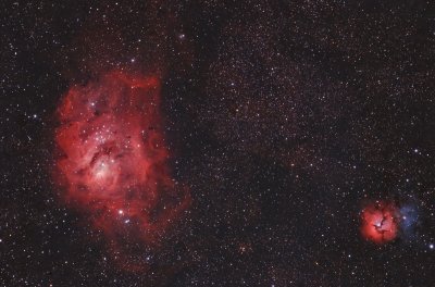 Lagoon & Trifid Nebula