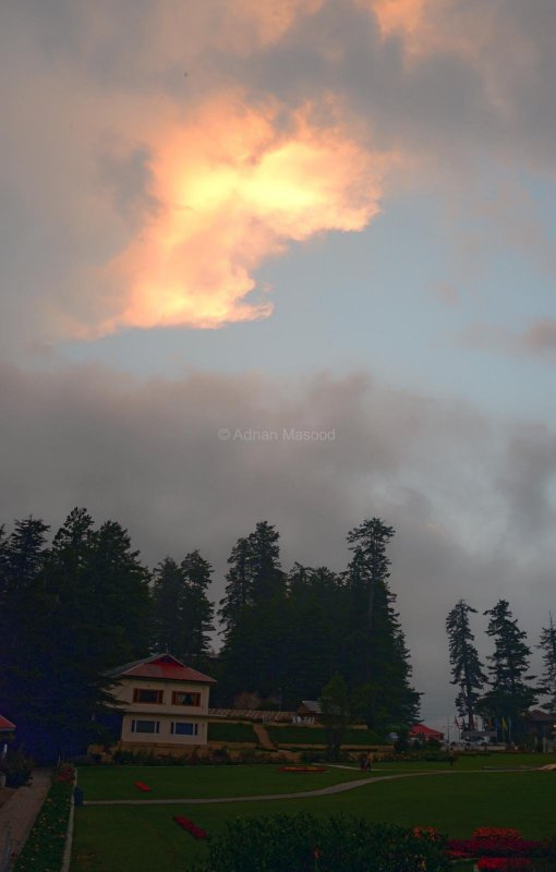 Evening at Pine Park hotel Shogran.jpg