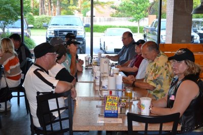 Dinner Ride to Whaley's 5-20-13