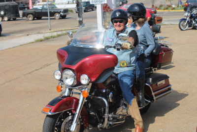 Lunch ride to Rattlesnake Saloon 8-2-14