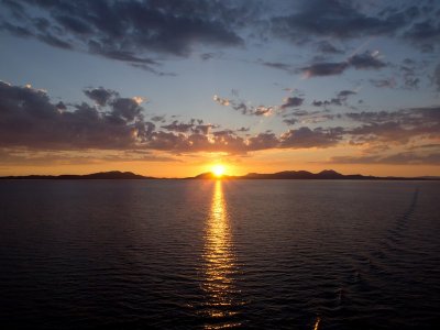 Corfu sunset