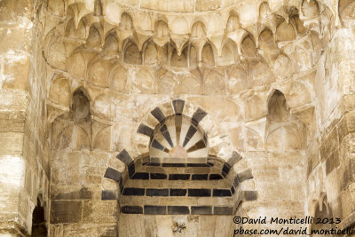 Arabic architecture showing typical muqarnas vaulting style_Muslim Quarter (Old City of Jerusalem)
