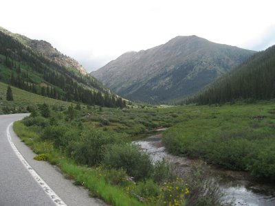 Bottom of Independence pass