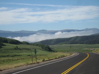 Cloud on hwy 149 at 9k ft