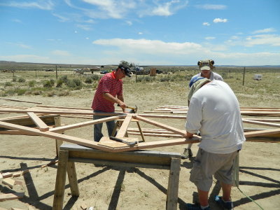 Truss building