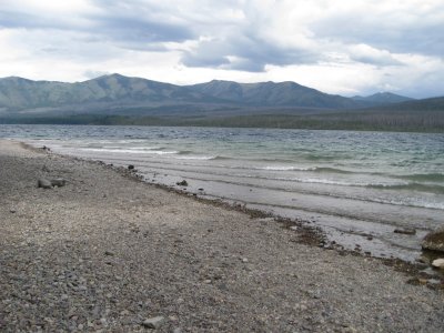 Lake McDonald in Glacier Park