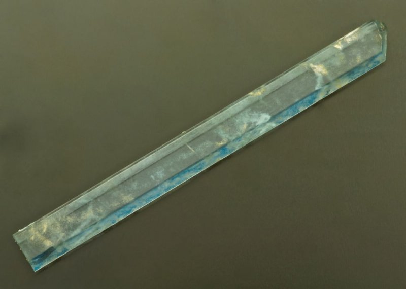 Fluourapatite, gemmy 42 mm crystal.