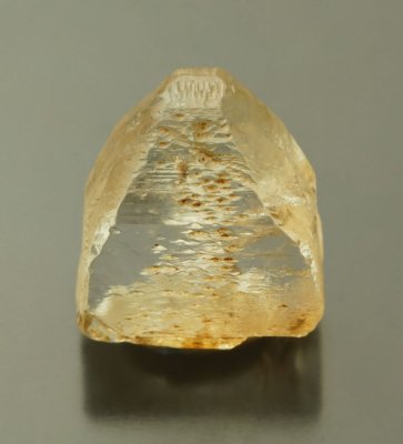 Petalite, fully terminated gem 15 mm crystal. Palelni mine, Khetchel village, Burma (Myanmar).