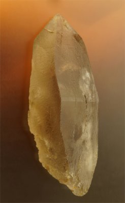 Petalite, doubly-terminated gem 42 mm crystal. Palelni mine, Khetchel village, Burma (Myanmar).