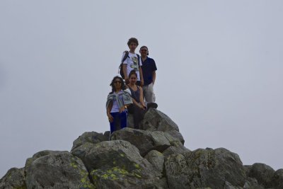 Scafell, the highest point in England
