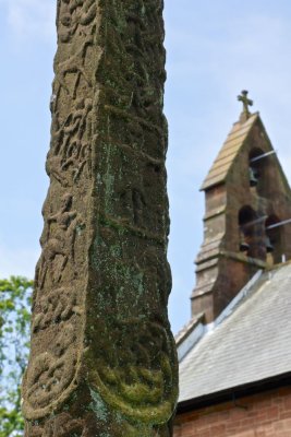Gosforth, 10th century, 4.3m Viking cross, St Mary's churchyard.