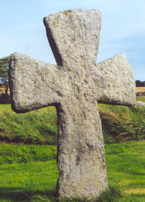Tjora stone cross, Tananger, thought to be 11th century.