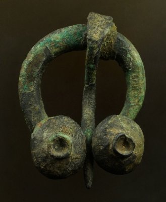 Viking Age pennanular brooch, with poppy seed terminals, probably 11th century (Kulakov 2012).