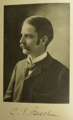 C.E. Beecher, frontispiece to Raymond (1920)