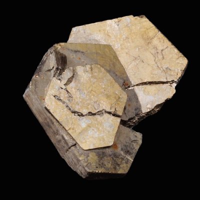 Pyrrhotite crystals in 2 cm group. Cambokeels Mine, Weardale, Co Durham.