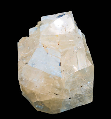 Hyalophane cyclic Baveno twin, 45 mm. Zagradski Potok Mine, Bosnia and Hertzegovina.