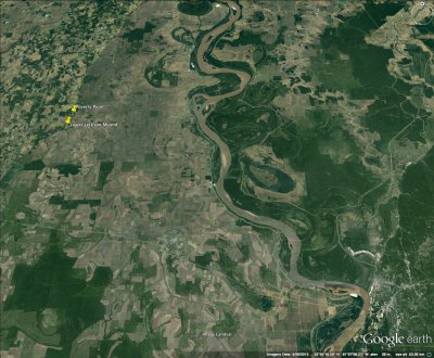 Poverty Point, Bayou Macon and the Mississippi 