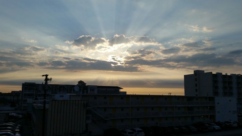 Sunrise over Wildwood Crest 