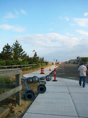The old and the new Belmar.