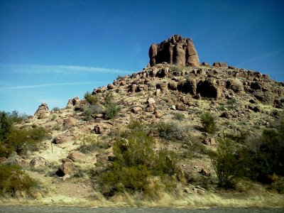 Along Route 66 by Kingman, Arizona
