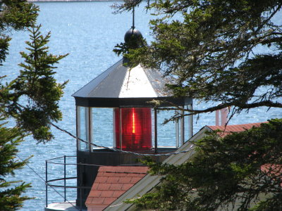 Cupola of Owl's Head Lighthouse
