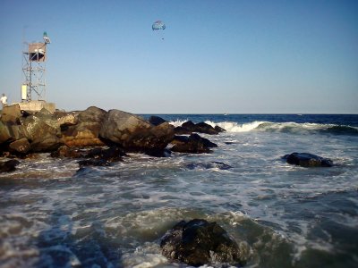 By the Shark River Inlet