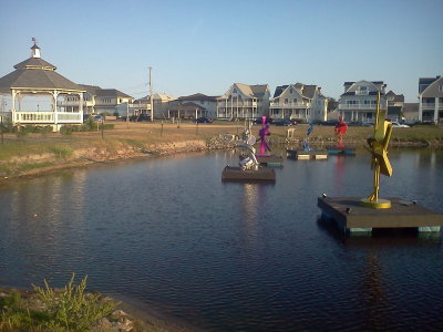 Belmar's Floating Statues