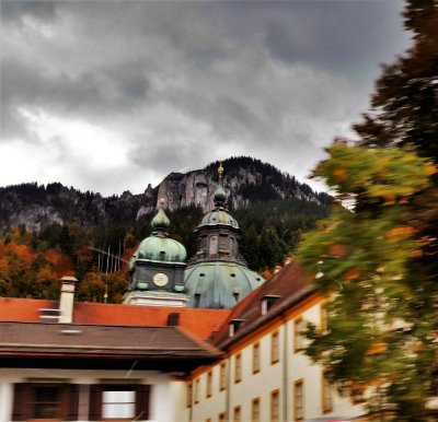 Quick glimpse of Ettal Abbey