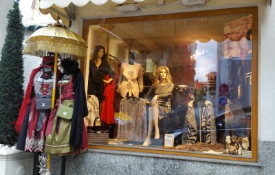 Modern Shop Selling Traditional Dresses