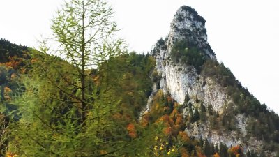 Kofel Mountain, the identifying peak of the Ammergau