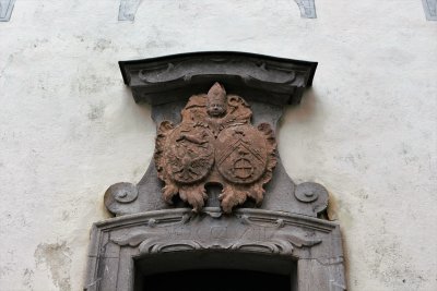 Sculpture above Doorway