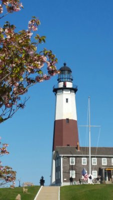 Montauk Lighthouse in Spring