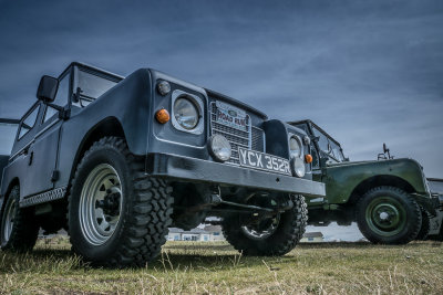 24. Landrovers