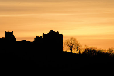 52. Llansteffan in winter