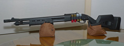REMINGTON 870 12 GA. SHOTGUN  -  MAGPUL CUSTOM MODEL