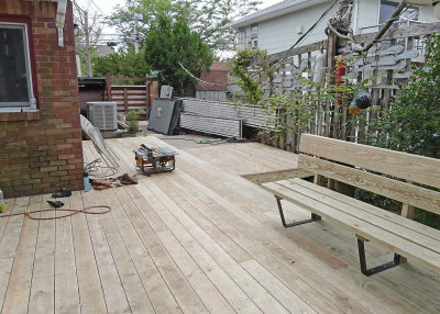 A VERY NICE (AND LARGE!) NEW DECK!