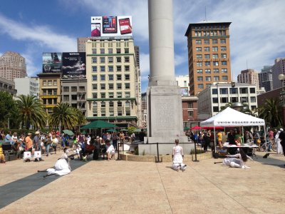 random performance at Union Sq.