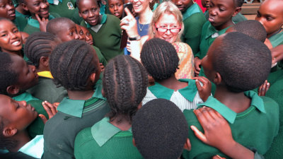 Read Aloud at Kawangware Primary School