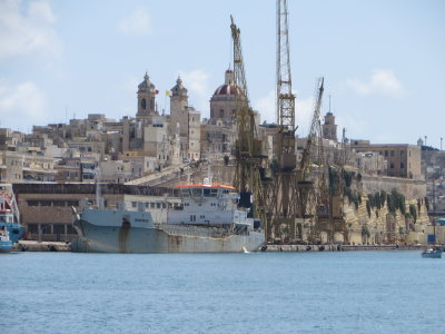 View from Valetta, Malta